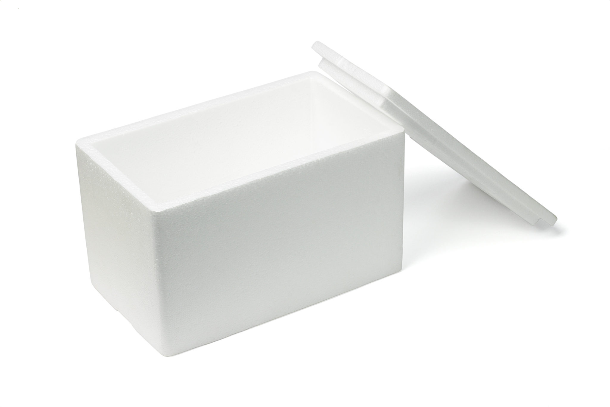 white foam cooler boxes
